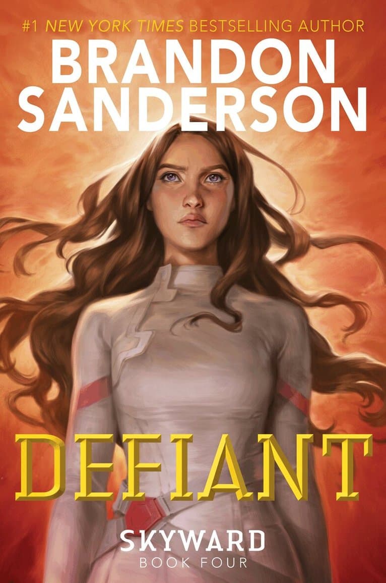 Omslag till boken Defiant av Brandon Sanderson