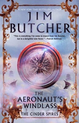 Omslag till boken The Aeronaut's Windlass av Jim Butcher