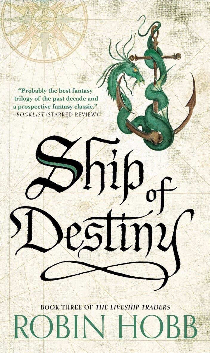 Omslag till boken Ship of Destiny av Robin Hobb