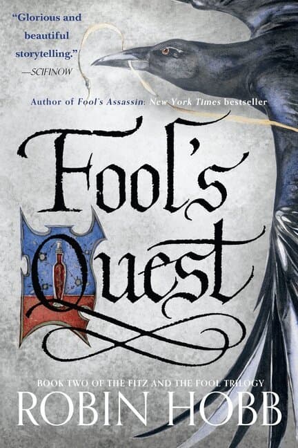 Omslag till boken Fool's Quest av Robin Hobb