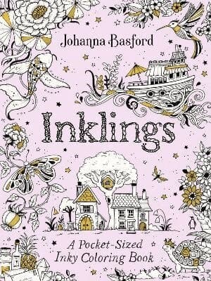 Inklings: A Pocket-Sized Inky Coloring Book