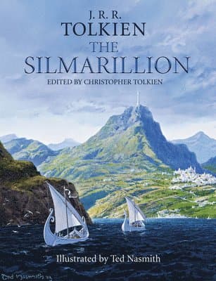 Omslag till boken The Silmarillion av J. R. R. Tolkien