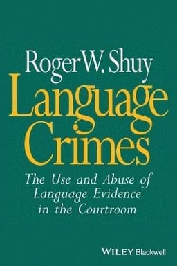 Language Crimes