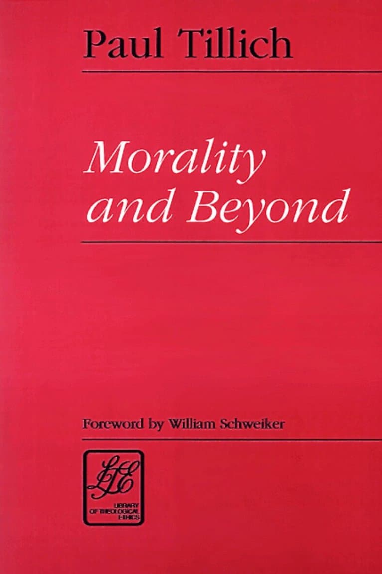 Morality and Beyond