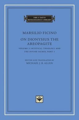 On Dionysius the Areopagite