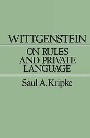 Wittgenstein on Rules and Private Language