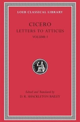 Letters to Atticus, Volume I