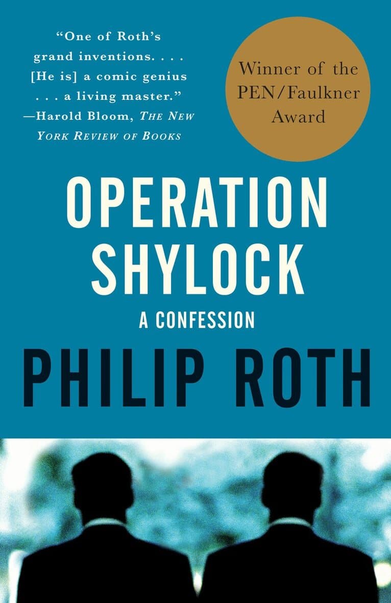 Omslag till boken Operation Shylock av Philip Roth