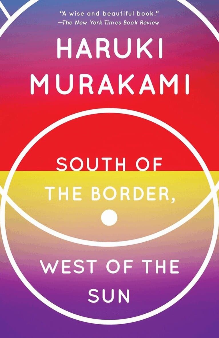 Omslag till boken South of the Border, West of the Sun av Haruki Murakami