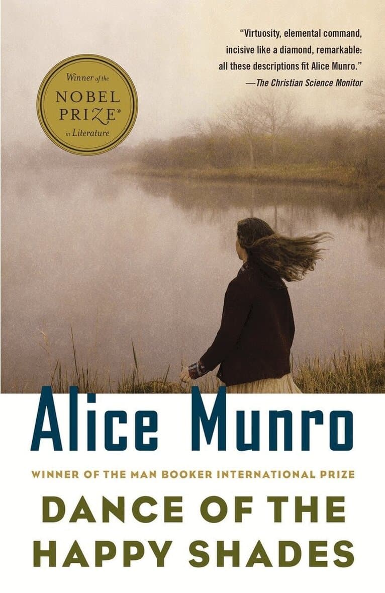 Omslag till boken Dance of the Happy Shades av Alice Munro