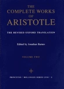 Complete Works of Aristotle, Volume Two