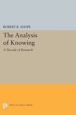 Analysis of Knowing