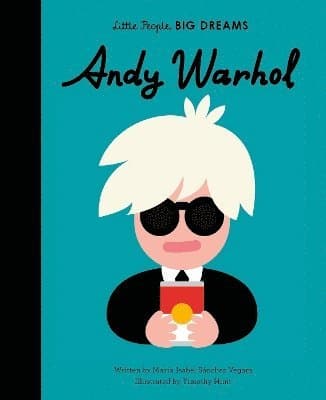 Omslag till boken Andy Warhol av Maria Isabel Sanchez Vegara