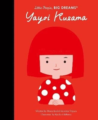 Omslag till boken Yayoi Kusama av Maria Isabel Sanchez Vegara