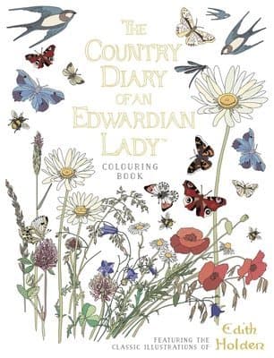 Country Diary of an Edwardian Lady Colouring Book