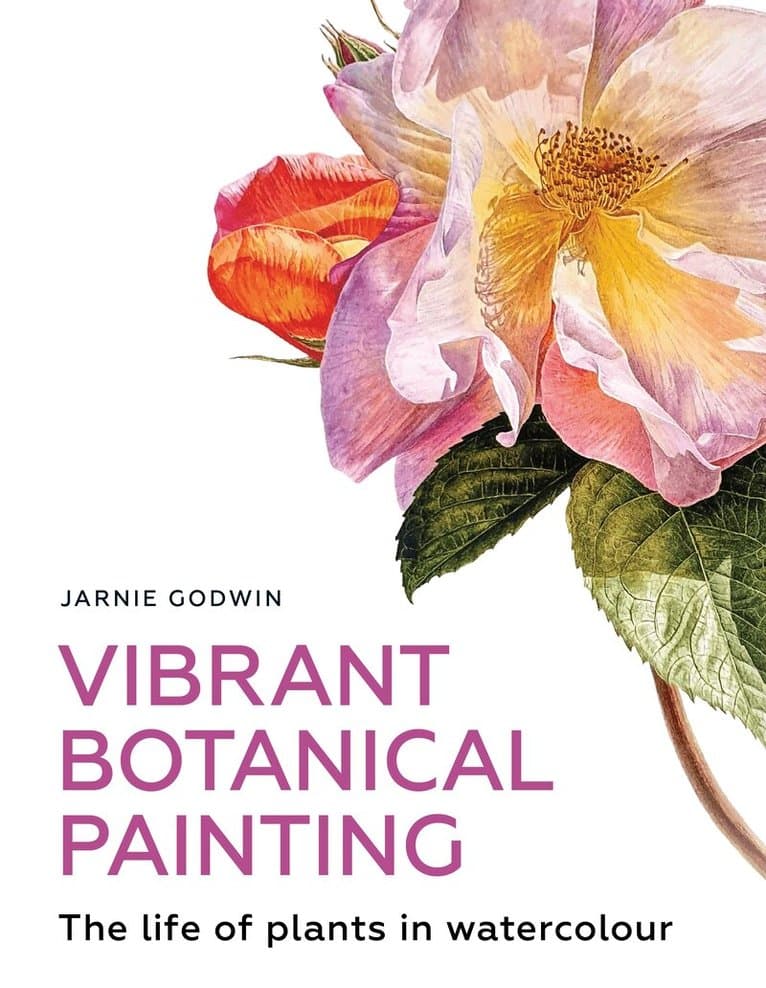 Omslag till boken Vibrant Botanical Painting av Jarnie Godwin