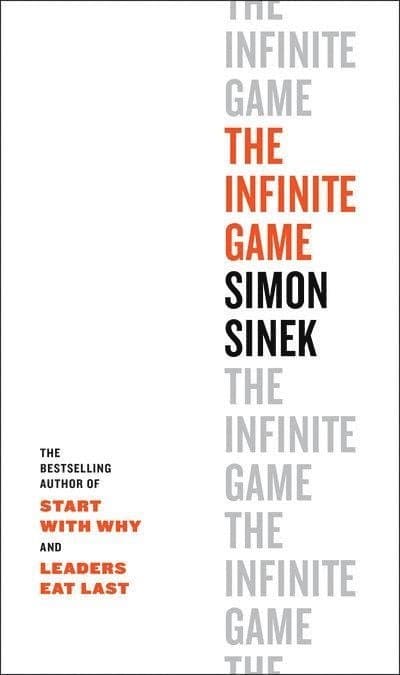 Omslag till boken The Infinite Game av Simon Sinek