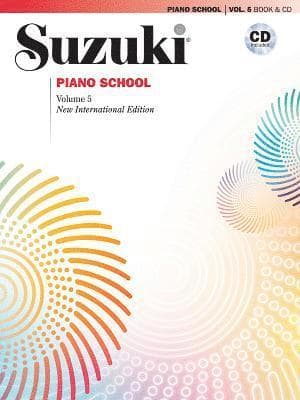 Suzuki piano 5 Bok-CD Kombo