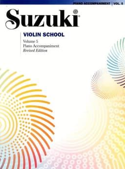 Suzuki violin piano acc 5