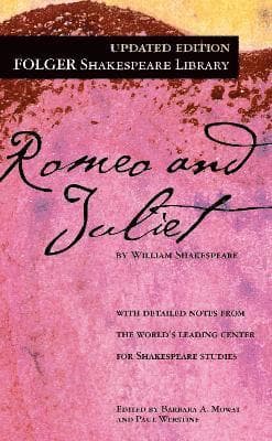 Omslag till boken Romeo and Juliet av William Shakespeare