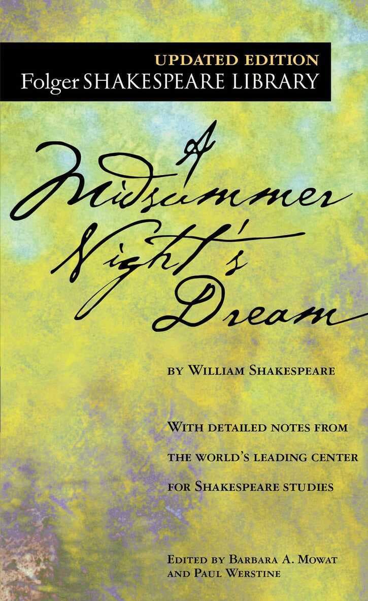 Omslag till boken Midsummer Night's Dream av William Shakespeare