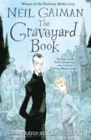 Omslag till boken Graveyard Book av Neil Gaiman
