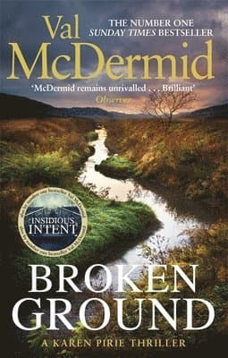 Omslag till boken Broken Ground av Val McDermid