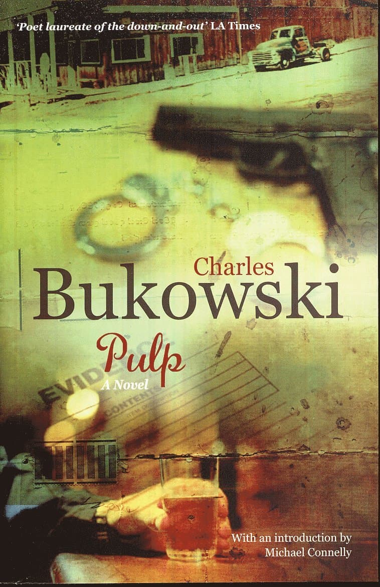 Omslag till boken Pulp av Charles Bukowski