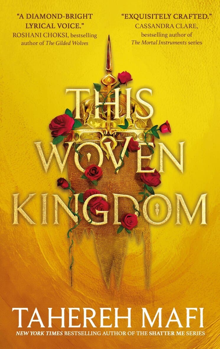 Omslag till boken This Woven Kingdom av Tahereh Mafi