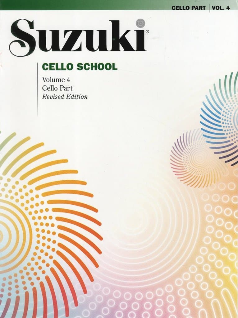 Suzuki cello school volume  4 rev.