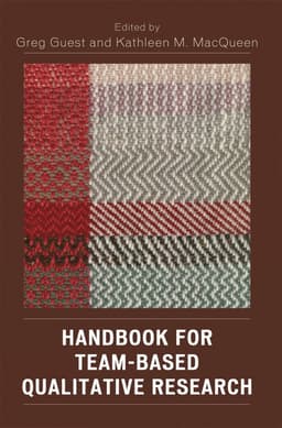 Handbook for Team-Based Qualitative Research