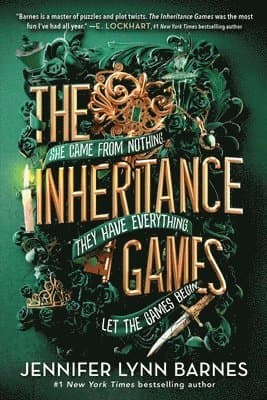 Omslag till boken The Inheritance Games av Jennifer Lynn Barnes
