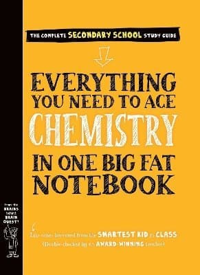 Omslag till boken Everything You Need to Ace Chemistry in One Big Fat Notebook av Workman Publishing