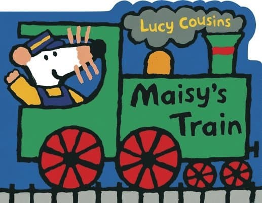 Maisy's Train: A Maisy Shaped Board Book (Train-Shaped Board Book about Maisy the Mouse's Railroad Adventure for Toddlers and Kids Ages 2-5)