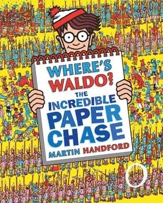 Where's Waldo? the Incredible Paper Chase: (A Hidden Object Activity Book Including a Maze, Spot-The-Difference Challenge, and Search & Find Puzzles -
