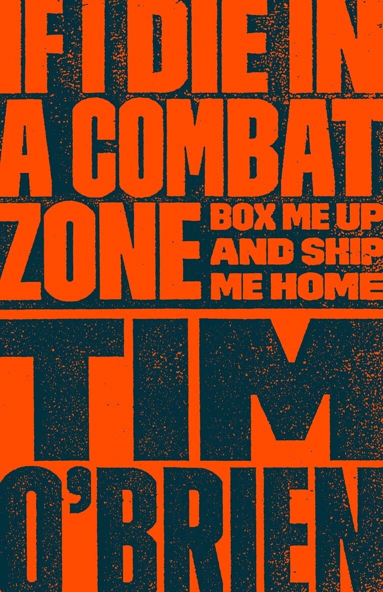 Omslag till boken If I Die in a Combat Zone av Tim O'Brien