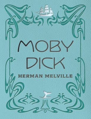 Omslag till boken Moby Dick av Herman Melville