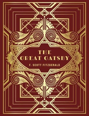 Omslag till boken The Great Gatsby av F. Scott Fitzgerald
