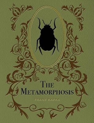 Omslag till boken Metamorphosis av Franz Kafka