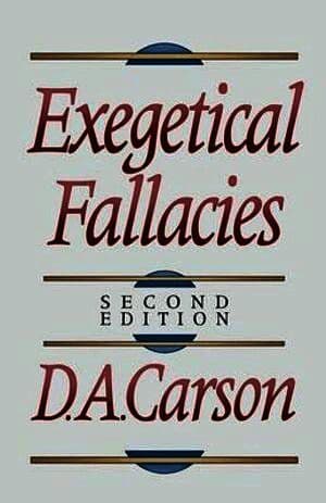 Exegetical Fallacies