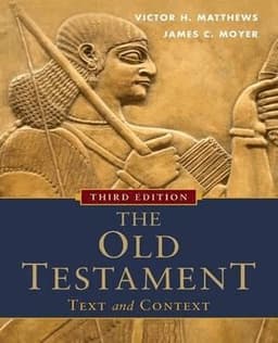Old Testament: Text and Context