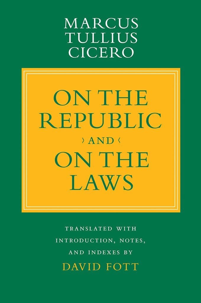"on the Republic" and "on the Laws"