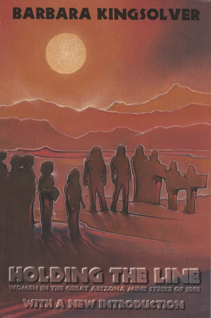 Omslag till boken Holding the Line av Barbara Kingsolver