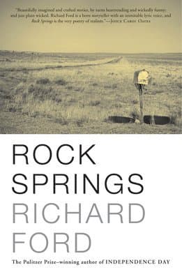 Omslag till boken Rock Springs av Richard Ford