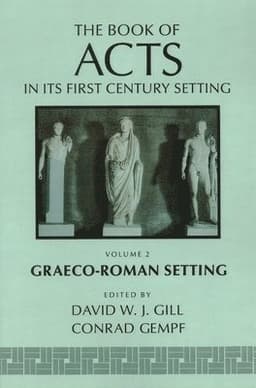 Book of Acts in its Graeco-Roman Setting