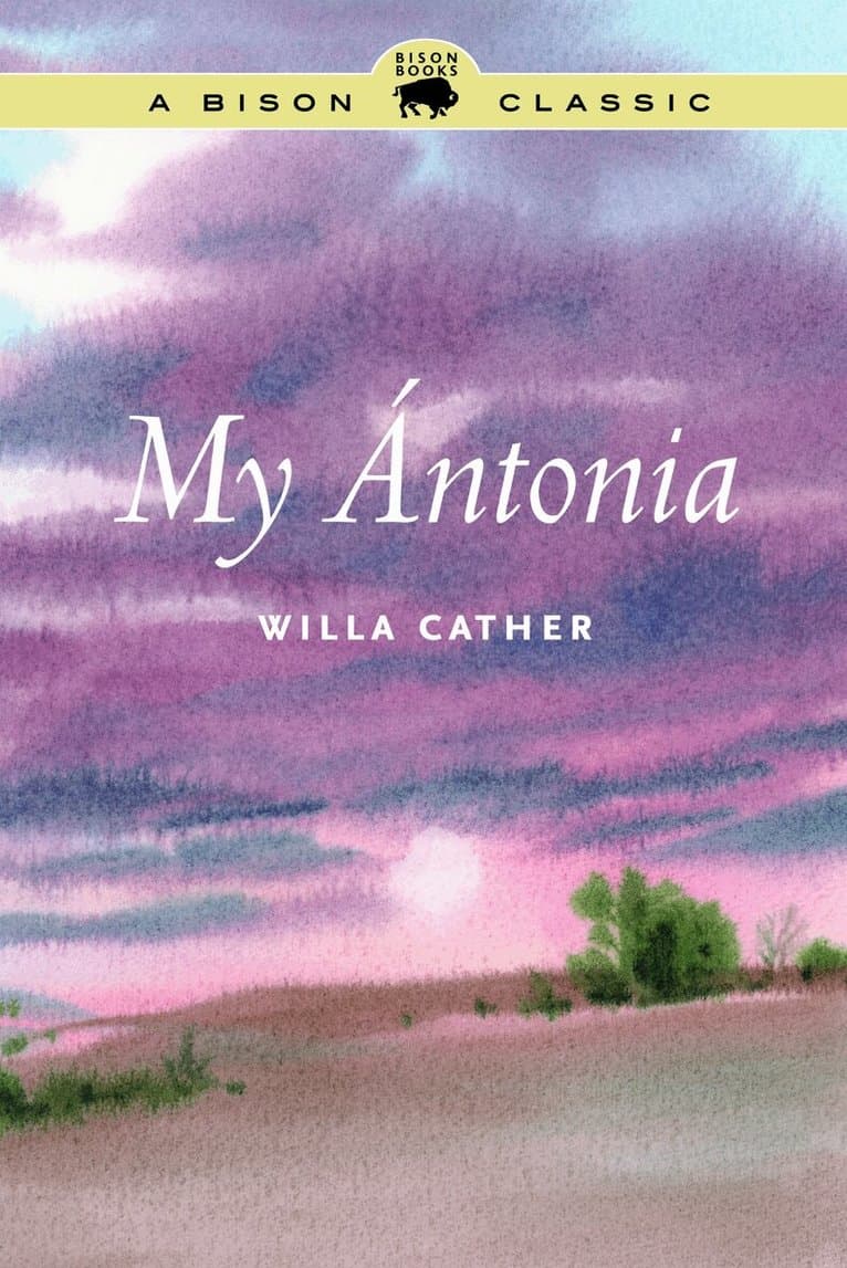 Omslag till boken My Ántonia av Willa Cather