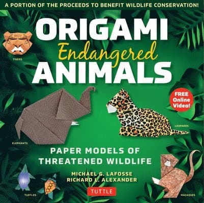 Origami Endangered Animals Kit