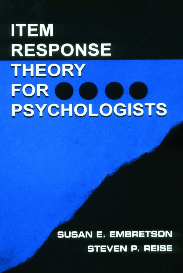 Item Response Theory for Psychologists