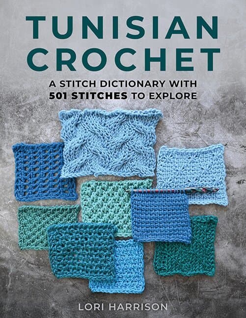 Omslag till boken Tunisian Crochet av Lori Harrison