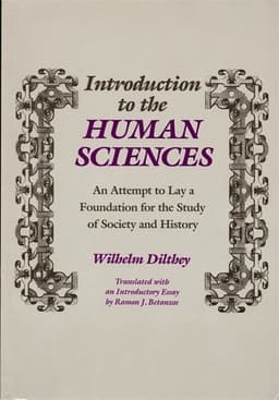 Introduction to the Human Sciences